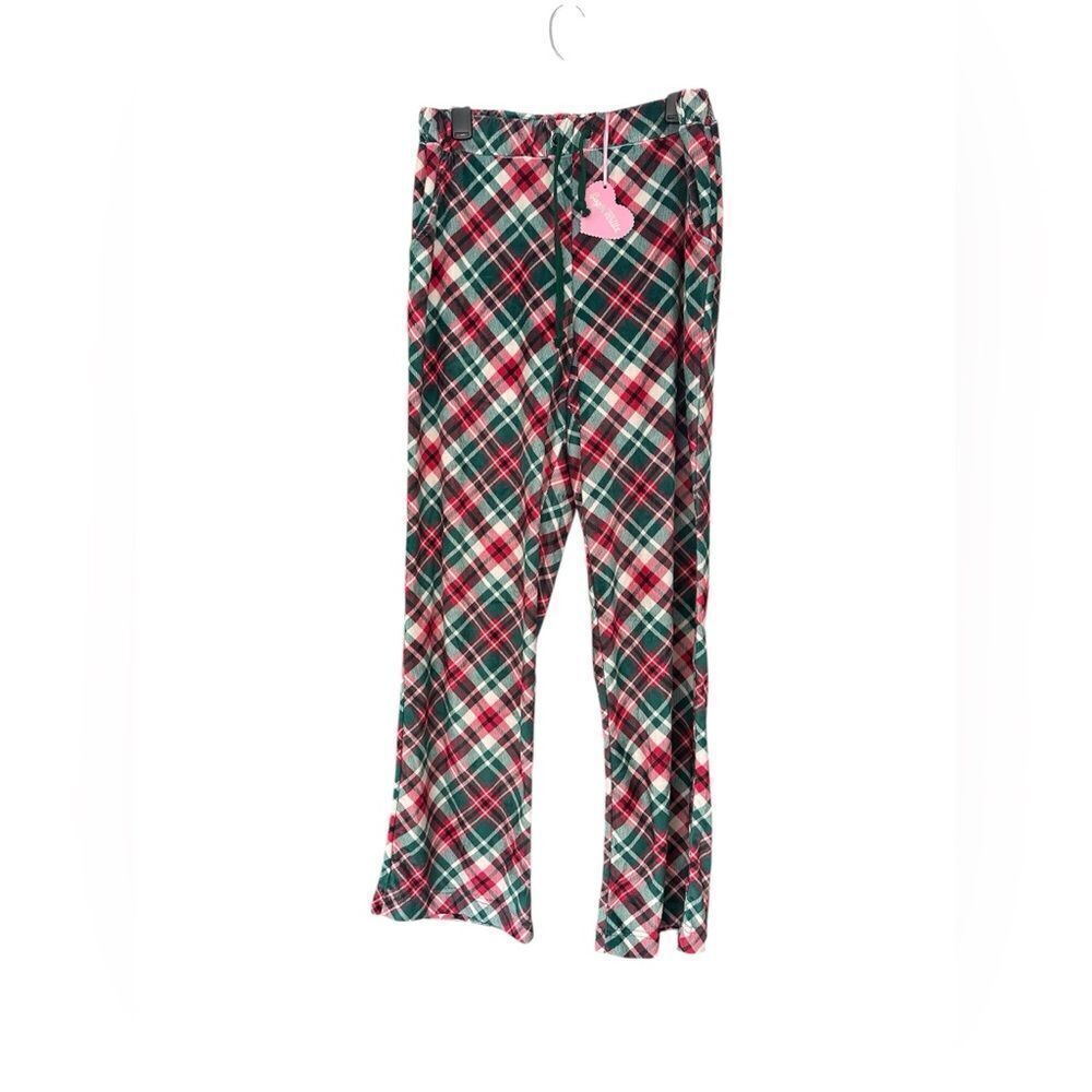 Dollskill Candy Cane Plaid Sweatpants XL NWT IN PACKAGE